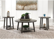 Caitbrook - Occasional Table Set (Set of 3) - Gray - R&R Furniture Gallery (Fountain Valley, CA)