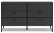 Socalle - Six Drawer Dresser - R&R Furniture Gallery (Fountain Valley, CA)