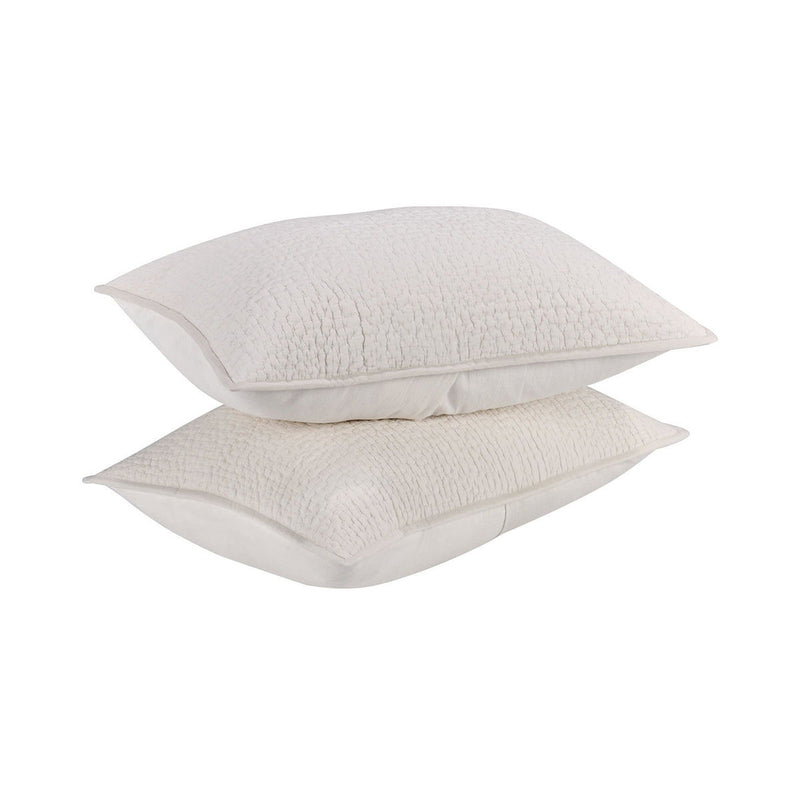 Danica sham from Classic Home's Quilts & Shams collection, featuring a soft, patterned fabric for a cozy bedroom decor.