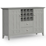 Bedford - Sideboard Buffet And Wine Rack - R&R Furniture Gallery (Fountain Valley, CA)