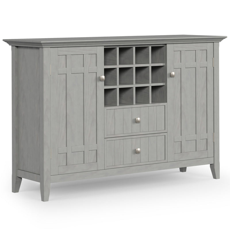 Bedford - Sideboard Buffet And Wine Rack - R&R Furniture Gallery (Fountain Valley, CA)