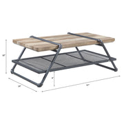 Brantley - Coffee Table - Oak & Sandy Gray - R&R Furniture Gallery (Fountain Valley, CA)