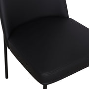 Set of two Sydney dining chairs by TOV Furniture, featuring modern design with wooden legs and upholstered seats.