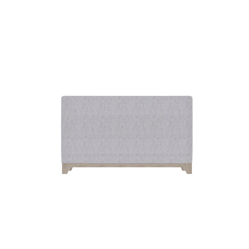 Loveseat With Casual Accent - Gray - R&R Furniture Gallery (Fountain Valley, CA)