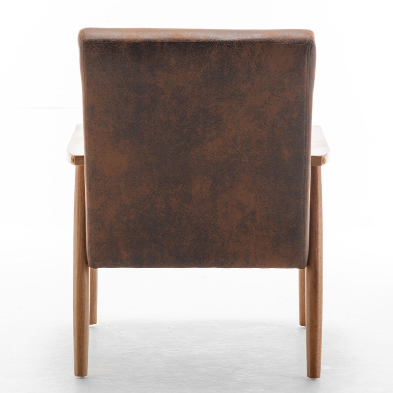 Wide Arm Chair - Light Brown - R&R Furniture Gallery (Fountain Valley, CA)