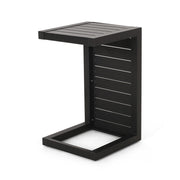 Aluminum Outdoor C - Shaped Side Table For Patio - R&R Furniture Gallery (Fountain Valley, CA)