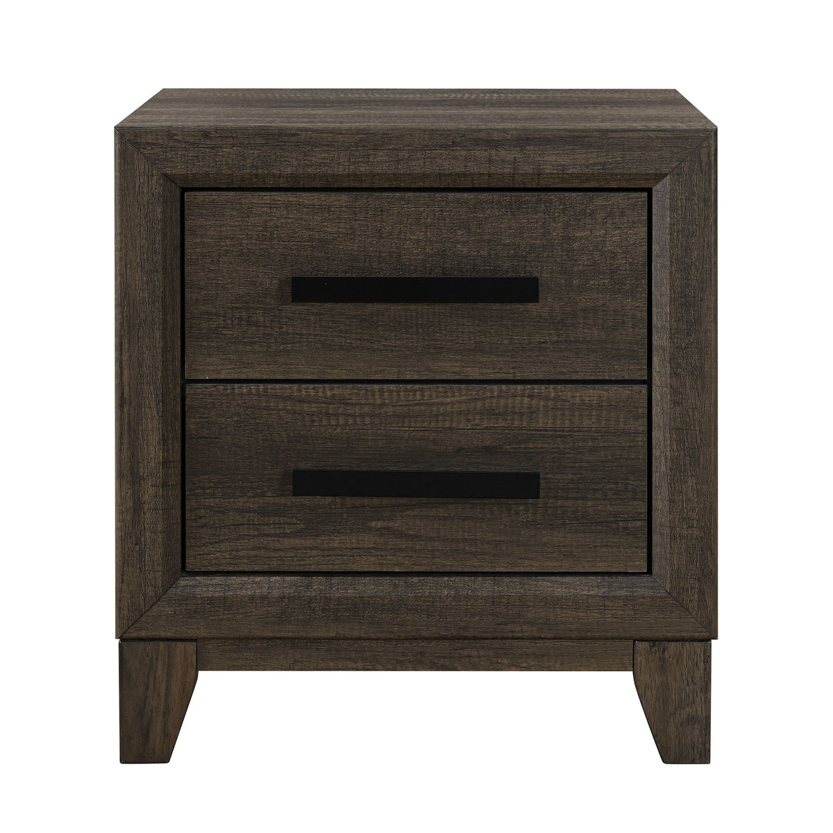 Harry - Nightstand With 2 Drawers - Brown