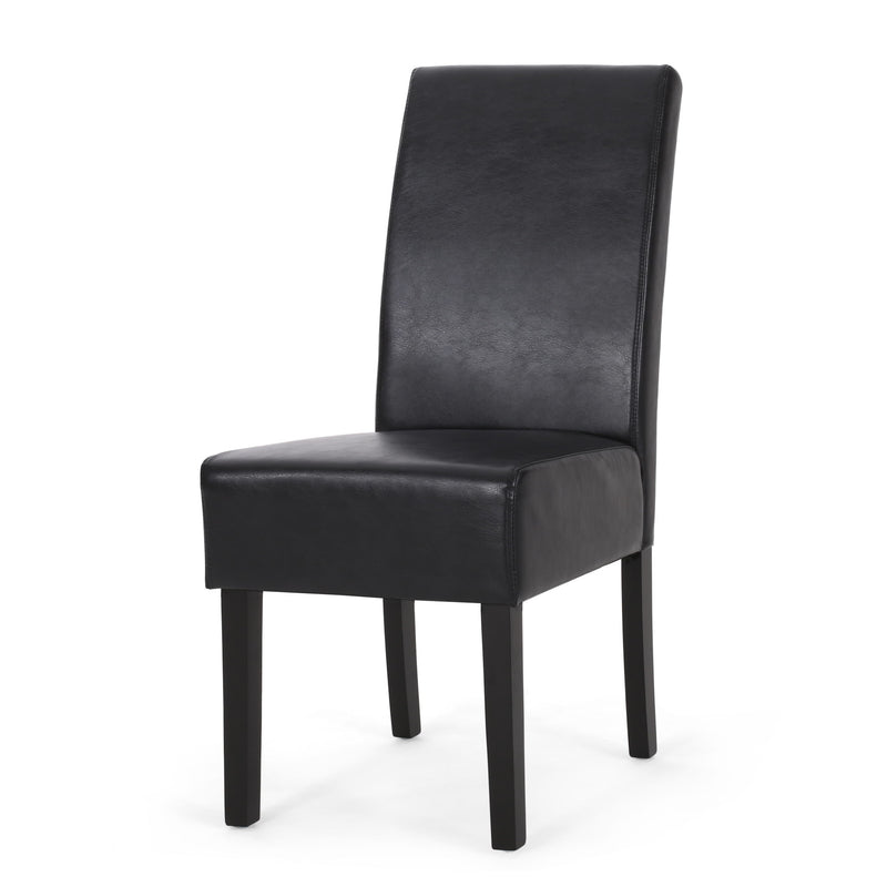 Contemporary Dining Chair With Rubberwood Legs (Set of 2) - R&R Furniture Gallery (Fountain Valley, CA)