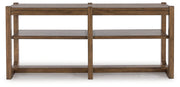 Cabalynn - Sofa Table - Light Brown - R&R Furniture Gallery (Fountain Valley, CA)