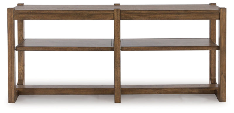 Cabalynn - Sofa Table - Light Brown - R&R Furniture Gallery (Fountain Valley, CA)