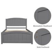 Platform Bed & Headboard, Footboard And Wood Slat Support - R&R Furniture Gallery (Fountain Valley, CA)