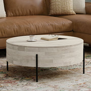 Rayburn - Drum Table - R&R Furniture Gallery (Fountain Valley, CA)