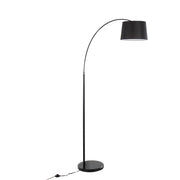 Lumi Source March contemporary floor lamp with sleek metal stand and adjustable arm, modern lighting for living room or office.