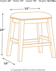 Caitbrook - Rectangular Counter Table Set - R&R Furniture Gallery (Fountain Valley, CA)