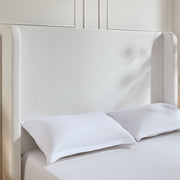Harper - Tall Headboard Upholstered Bed / High Headboard / Elegant Simplicity / No Box Spring Needed - R&R Furniture Gallery (Fountain Valley, CA)