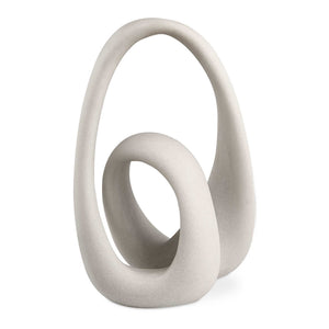 Knot Now - Tall Sculpture - White