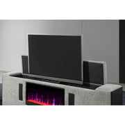 Isaiah - Bed With TV Lift-LED Speakers And Fireplace - R&R Furniture Gallery (Fountain Valley, CA)