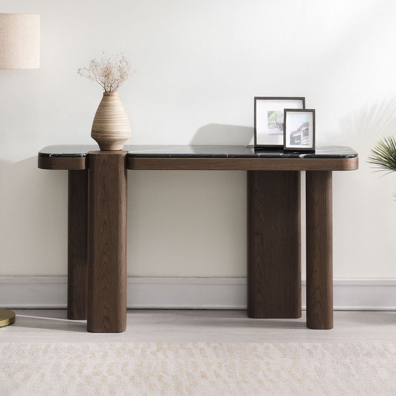 Dana - Table With Marble Top - R&R Furniture Gallery (Fountain Valley, CA)