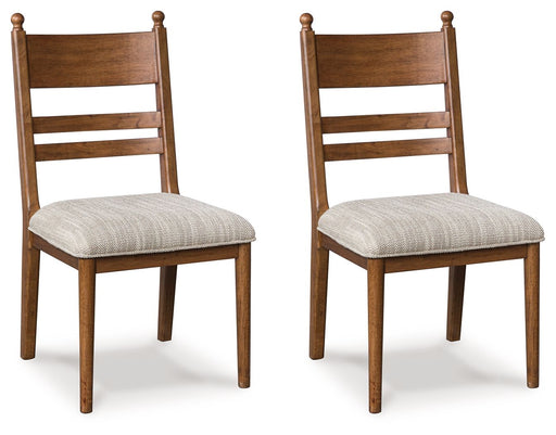 Greddinton - Dining Upholstered Side Chair (Set of 2) - R&R Furniture Gallery (Fountain Valley, CA)