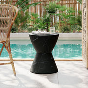 Outdoor, Lightweight Concrete Side Table - R&R Furniture Gallery (Fountain Valley, CA)