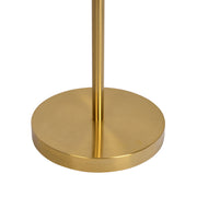 Brilliance - Modern Floor Lamp, Opal Shades And Round Base - Clear / Gold - R&R Furniture Gallery (Fountain Valley, CA)