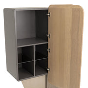 Bristol Point - Bar Cabinet - Saddle Brown - R&R Furniture Gallery (Fountain Valley, CA)