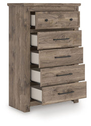 Rusticott - Five Drawer Chest - Brown - R&R Furniture Gallery (Fountain Valley, CA)