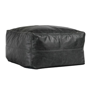 Poufs - Leather Pouf - R&R Furniture Gallery (Fountain Valley, CA)