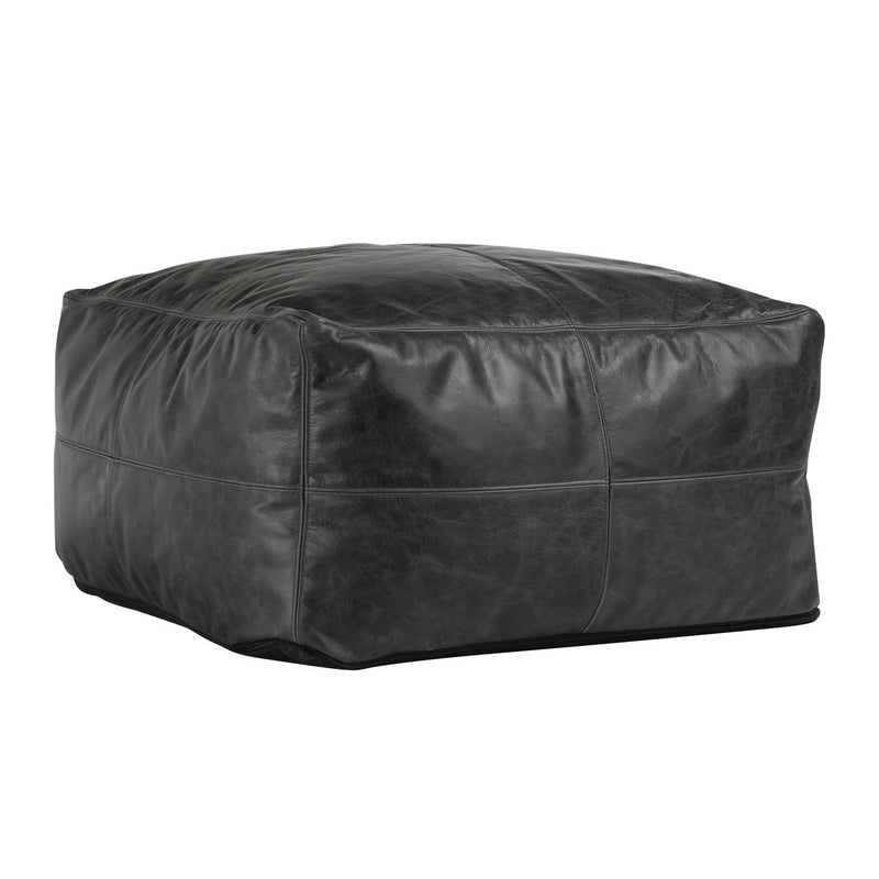 Poufs - Leather Pouf - R&R Furniture Gallery (Fountain Valley, CA)