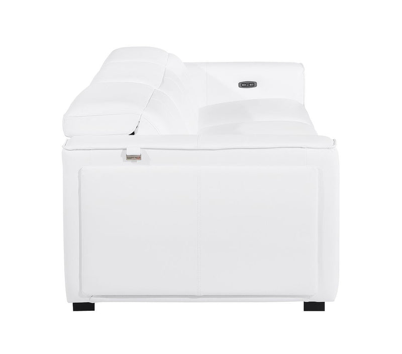 1224 - 3-Piece Modular Power Reclining Sofa In With 3 Power Recliners & Power Headrests