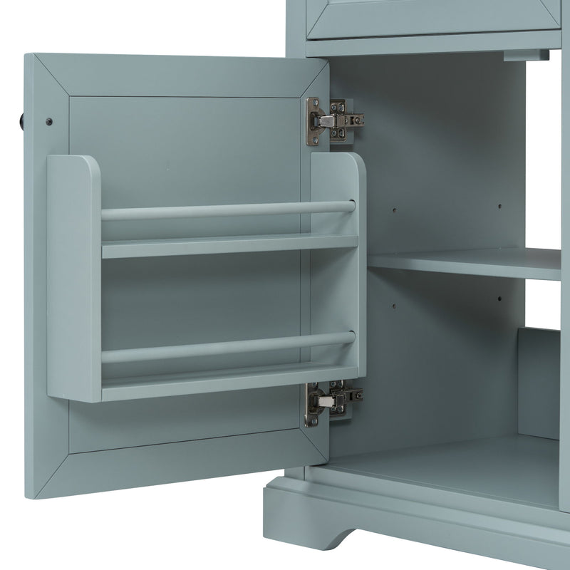 36" Bathroom Vanity With Sink, 2 Tip Out Drawers, Soft Close Hinges - R&R Furniture Gallery (Fountain Valley, CA)