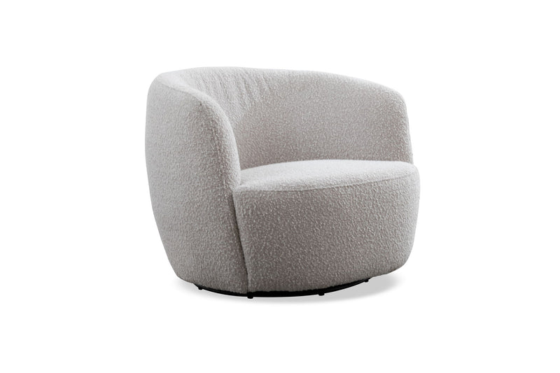 Carina - Swivel Barrel Chair - R&R Furniture Gallery (Fountain Valley, CA)