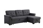 Lucca - Reversible Sleeper Sectional Sofa With Storage Chaise - R&R Furniture Gallery (Fountain Valley, CA)