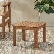 Halcyon - Outdoor Side Table With Slat Design - R&R Furniture Gallery (Fountain Valley, CA)