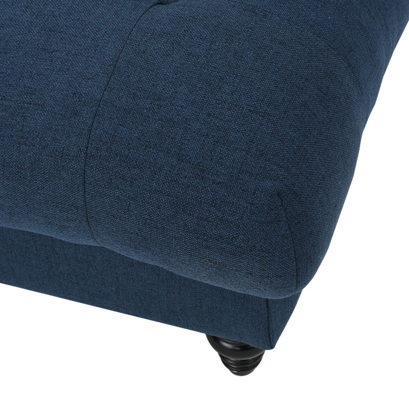 Madrid - Tufted Ottoman Footrest - R&R Furniture Gallery (Fountain Valley, CA)