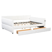 Upholstered Platform Bed With USB Charging - R&R Furniture Gallery (Fountain Valley, CA)