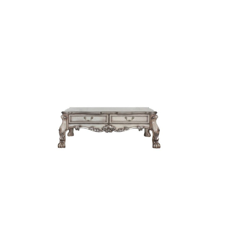 Dresden - 20" Coffee Table - Vintage Bone White - R&R Furniture Gallery (Fountain Valley, CA)
