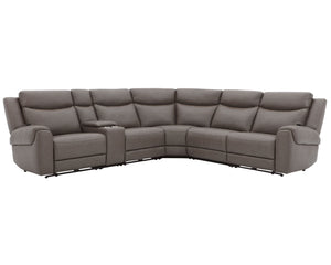 Momentum - Modular Power Reclining Sectional With Power Adjustable Headrests