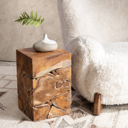 Rhea - Accent Table - Natural - R&R Furniture Gallery (Fountain Valley, CA)