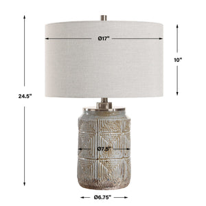 Graydon - Table Lamp - Gray