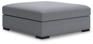 Bealton - Oversized Accent Ottoman - Salt And Pepper - R&R Furniture Gallery (Fountain Valley, CA)