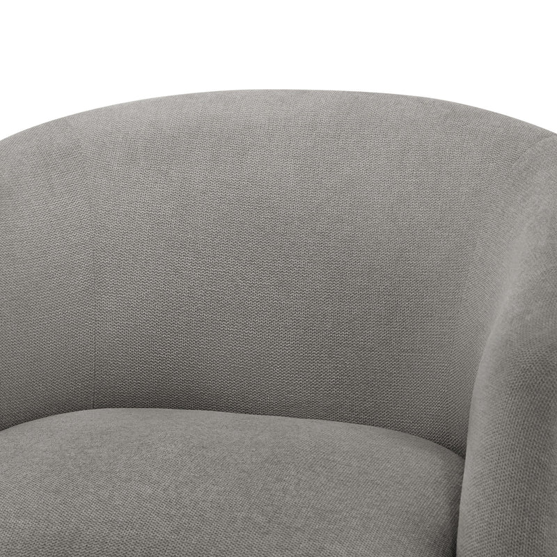 Ardena - Modern Swivel Barrel Chair - R&R Furniture Gallery (Fountain Valley, CA)