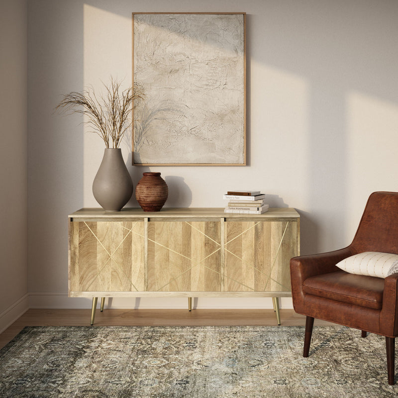 Jager - Sideboard Buffet - Natural - R&R Furniture Gallery (Fountain Valley, CA)