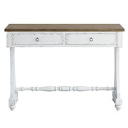 Carminda - Console Table - Antique White - R&R Furniture Gallery (Fountain Valley, CA)