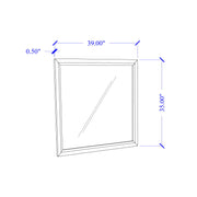 Mirage - Mirror - R&R Furniture Gallery (Fountain Valley, CA)