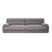 Cadenza - Loveseat - Gray Corduroy - R&R Furniture Gallery (Fountain Valley, CA)