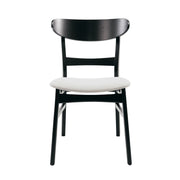 Mid Century Dining Chairs With Cushioned Seats And Wood Frame (Set of 2) - R&R Furniture Gallery (Fountain Valley, CA)