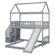 House Bunk Bed With Slide - R&R Furniture Gallery (Fountain Valley, CA)