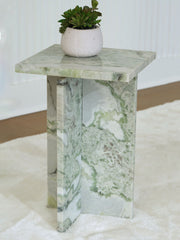Deaconwell - Accent Table - White / Green - R&R Furniture Gallery (Fountain Valley, CA)