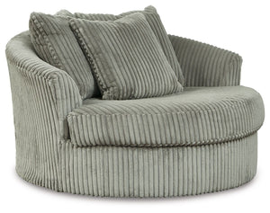 Lindyn - Oversized Swivel Accent Chair - R&R Furniture Gallery (Fountain Valley, CA)